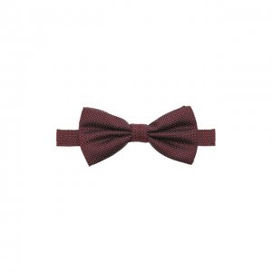 Шелковый галстук-бабочка Canali. Цвет: красный