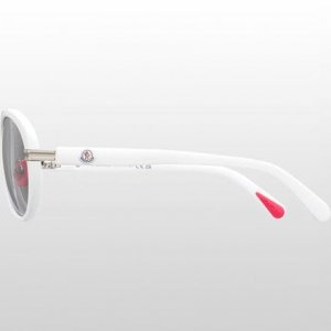 Солнцезащитные очки-авиаторы Navigaze , цвет White/Smoke Mirror Moncler Grenoble