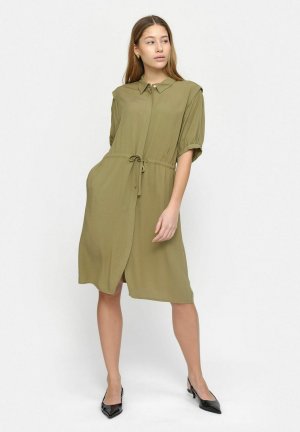 Платье-блузка PANSY , цвет martini olive Soft Rebels