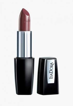 Помада Isadora для губ увлажняющая Perfect Moisture Lipstick 218. Цвет: бордовый