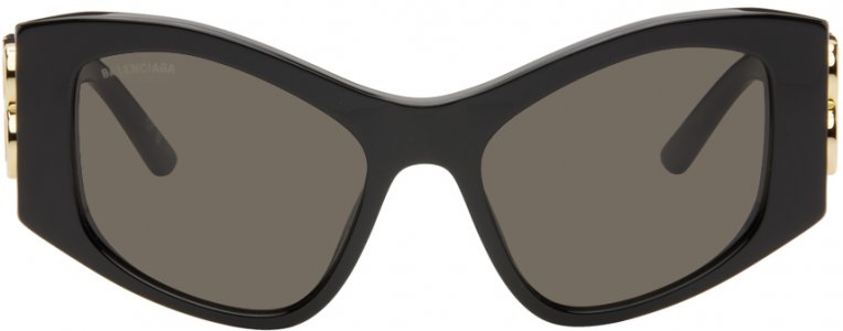 Черные солнцезащитные очки Dynasty , цвет Black/Black/Grey Balenciaga