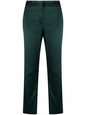 Расклешенные брюки строгого кроя Pt01. Цвет: зеленый