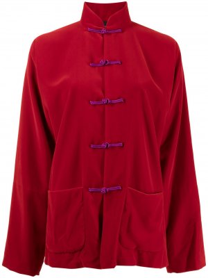 Куртка с застежкой тогл Shanghai Tang. Цвет: красный