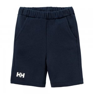 Детские шорты Logo Shorts Helly Hansen. Цвет: темно-синий