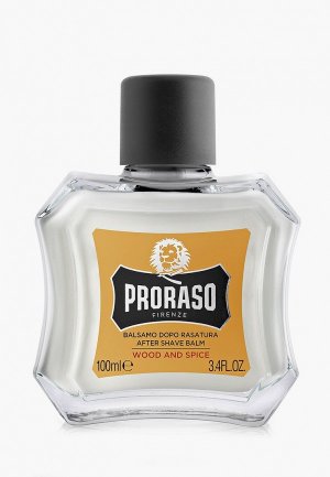 Бальзам после бритья Proraso WOOD AND SPICE, 100 мл. Цвет: прозрачный