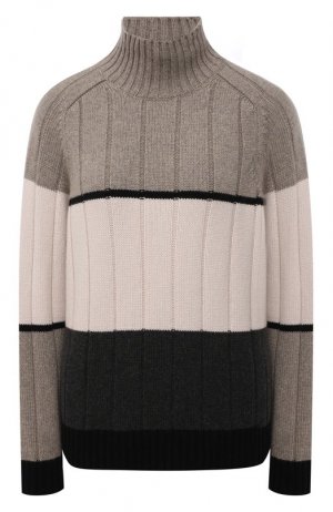 Кашемировый свитер Loro Piana. Цвет: серый