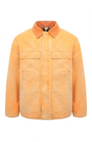 Джинсовая куртка Notsonormal. Цвет: оранжевый