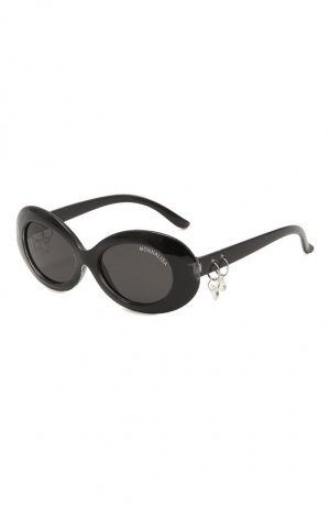 Солнцезащитные очки Monnalisa. Цвет: чёрный