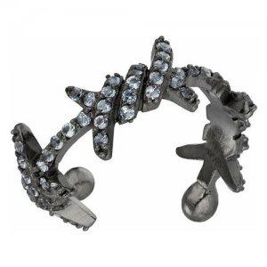 Кафф TL012G с нанокристаллами Caviar Jewellery
