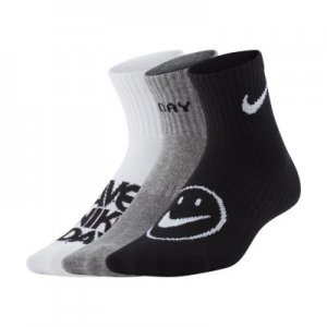 Легкие носки до щиколотки для школьников Everyday (3 пары) - Мультиколор Nike