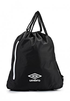 Спортивная сумка Umbro GYMSACK. Цвет: черный