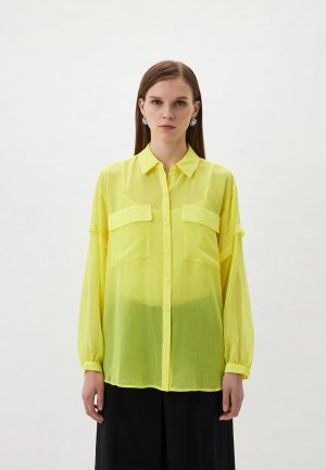 Блуза DKNY. Цвет: желтый
