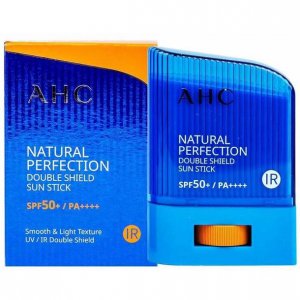 Солнцезащитный крем Natural Perfection Double Shield Sun Stick 50+/PA++++ 14г (3 варианта) AHC
