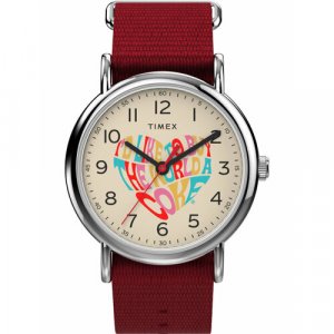 Наручные часы Weekender, бежевый TIMEX. Цвет: бежевый