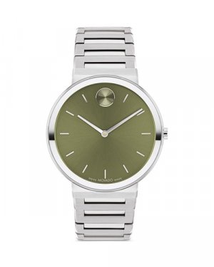 Часы Bold Horizon из нержавеющей стали, 40 мм , цвет Green Movado