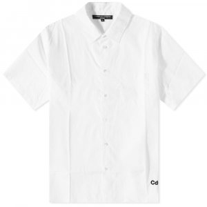 Рубашка с короткими рукавами и логотипом Comme des Garçons Homme, белый Homme