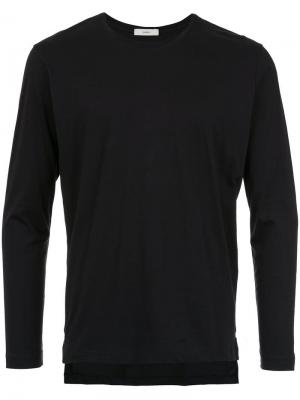 Long sleeved t-shirt Egrey. Цвет: черный