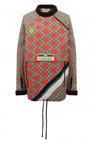 Ветровка North Face x Gucci. Цвет: разноцветный