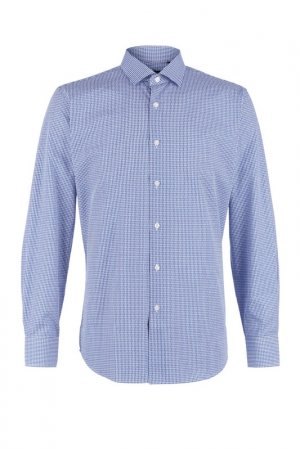Рубашка Conti Uomo. Цвет: клетка, синий