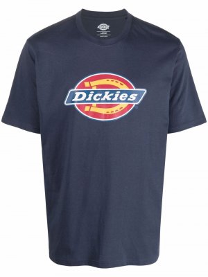 Футболка с логотипом Dickies Construct. Цвет: синий