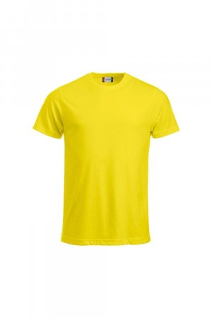 Новая классическая футболка , желтый Clique
