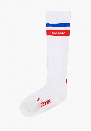 Компрессионные гольфы Cep 80s Compression Knee Socks C120. Цвет: белый