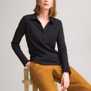 Лонгслив LaRedoute. Цвет: черный