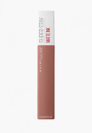 Помада Maybelline New York Super Stay Matte Ink, оттенок 65, Соблазнитель, 5 мл. Цвет: розовый