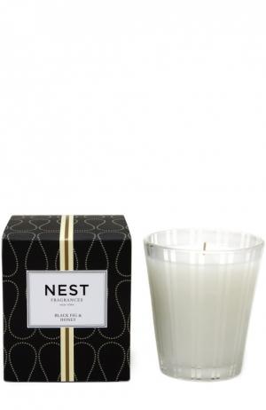 Ароматическая свеча Black Fig & Honey Nest. Цвет: бесцветный