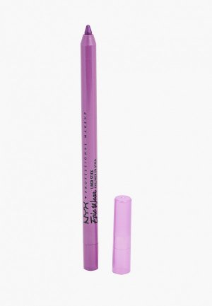 Карандаш для глаз Nyx Professional Makeup стойкий Epic Wear Liner, тон 19 graphic purple, 5 г. Цвет: фиолетовый