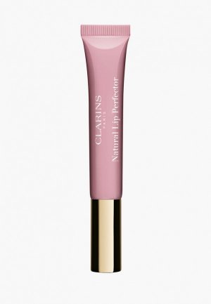 Блеск для губ Clarins Natural Lip Perfector, 07 toffee pink shimmer, 12 мл. Цвет: розовый