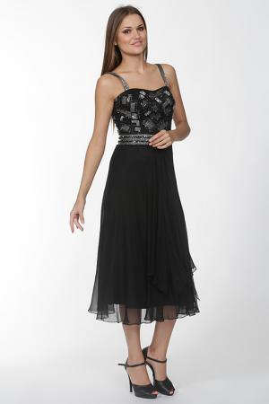 Платье Lia Mara. Цвет: черный