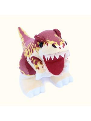 Мягкая игрушка Динозавр Тираннозавр 11.33.1-1 цвет малиновый, белый Malvina. Цвет: малиновый, белый
