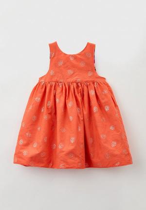 Платье Dpam. Цвет: оранжевый