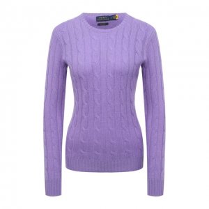 Кашемировый пуловер Polo Ralph Lauren. Цвет: фиолетовый