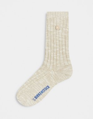 Бежевые меланжевые хлопковые носки -Светло-бежевый Birkenstock