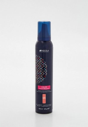 Тонирующее средство для волос Indola COLOR STYLE MOUSSE с эффектом стайлинга, Мягкий абрикос, 200 мл. Цвет: оранжевый