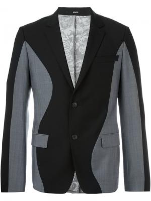 Пиджак с волнистыми панелями Kenzo. Цвет: чёрный