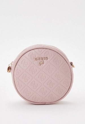 Сумка Guess. Цвет: розовый