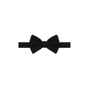 Шелковый галстук-бабочка Giorgio Armani. Цвет: чёрный