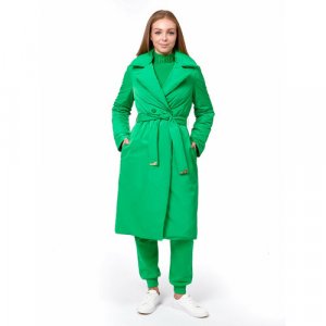Пальто , размер 46, зеленый PATRIZIA PEPE. Цвет: зеленый