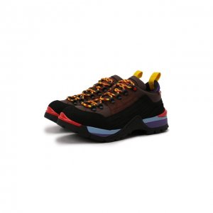 Комбинированные ботинки Hike Bally. Цвет: коричневый