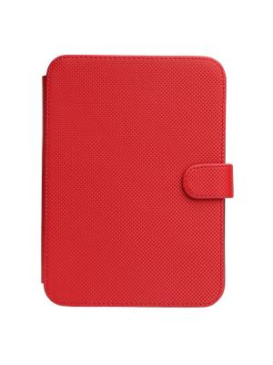 Чехол-книжка Norton универсальный 6 (180х127 мм) с уголками (красный карбон) Norton.. Цвет: красный