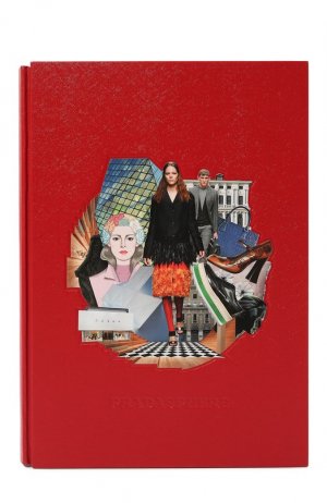 Интерьерная книга Prada. Цвет: красный