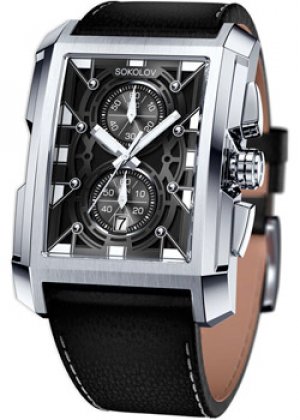 Fashion наручные мужские часы 358.71.00.000.02.01.3. Коллекция Gran Turismo Sokolov