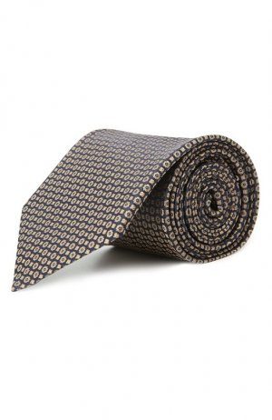 Шелковый галстук Stefano Ricci. Цвет: золотой
