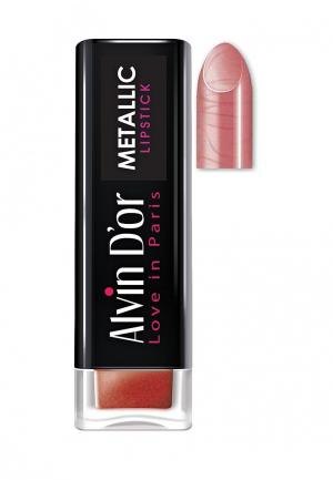 Помада Alvin Dor D'or Metallic Lipstick Тон 05. Цвет: розовый