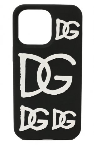 Чехол для iPhone 13 Pro Dolce & Gabbana. Цвет: чёрный