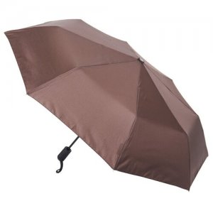 Зонт, коричневый Zemsa. Цвет: коричневый