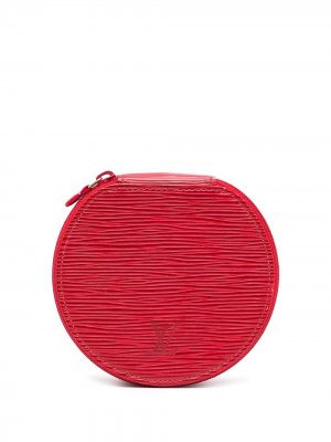 Шкатулка для украшений Ecrin Bijou 12 pre-owned Louis Vuitton. Цвет: красный